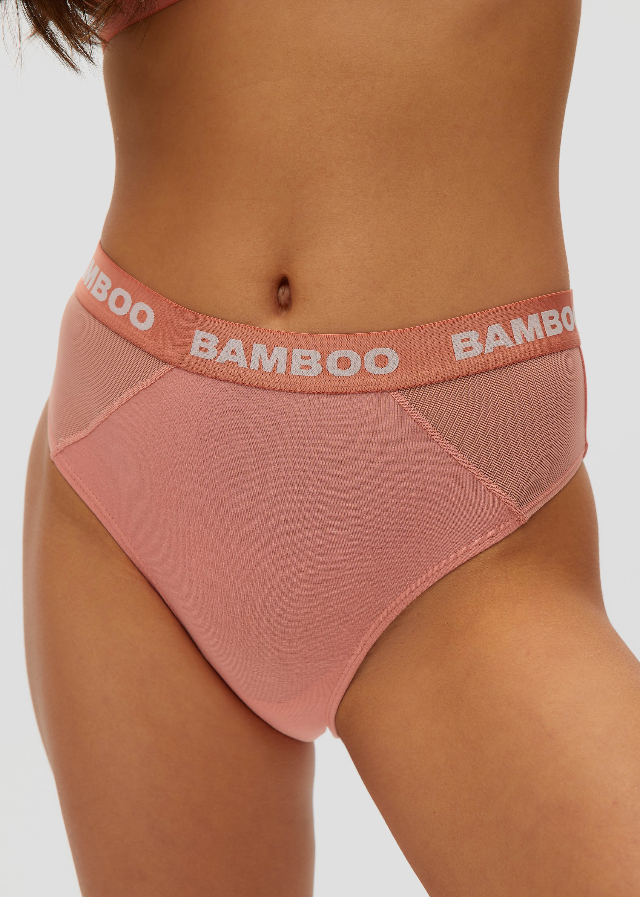Mesh Insert Cheeky – Bamboo Underwear