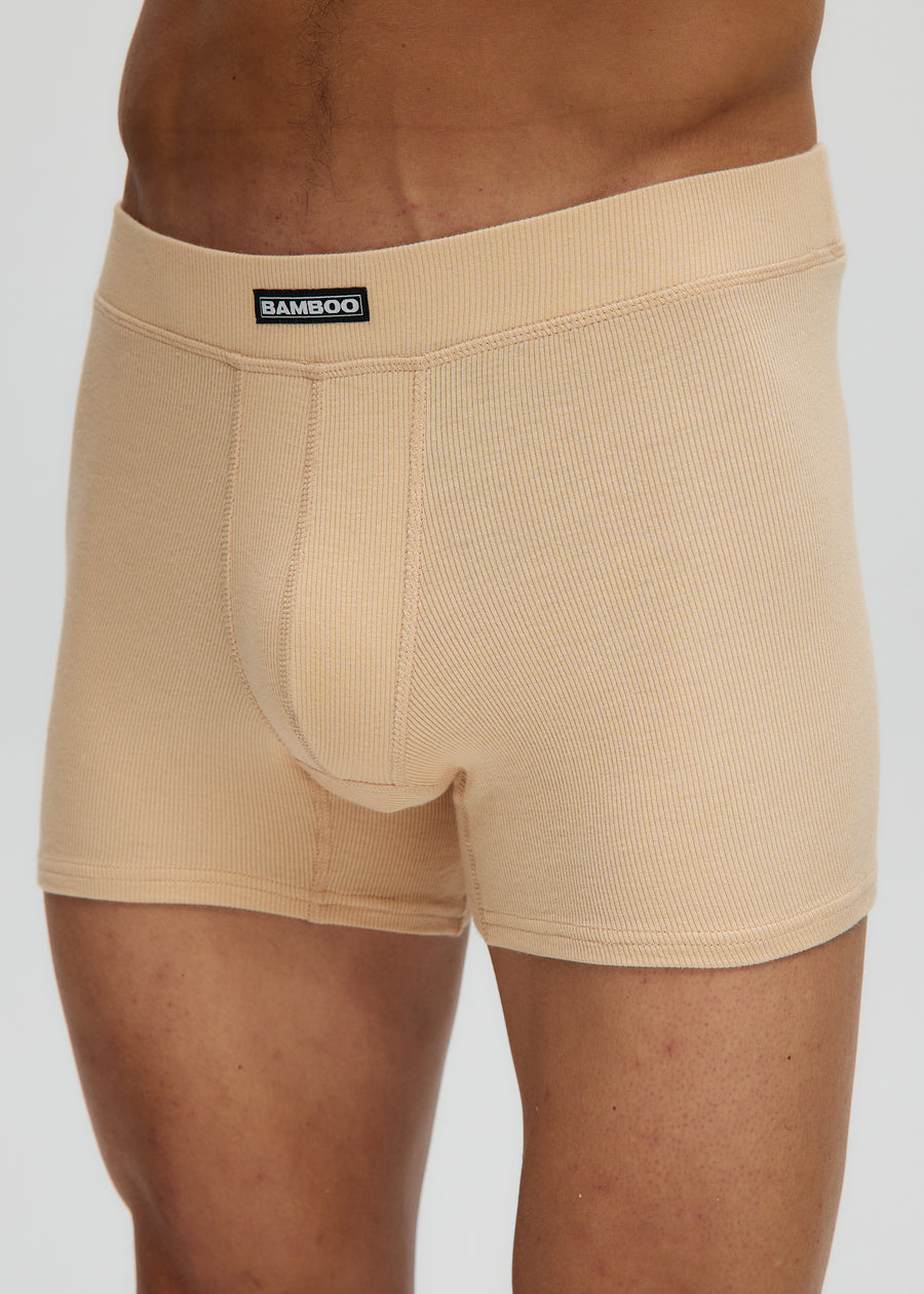 Ribbed Men Boxer – Bamboo Underwear